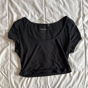 PACSUN BASICS short sleeve black tee